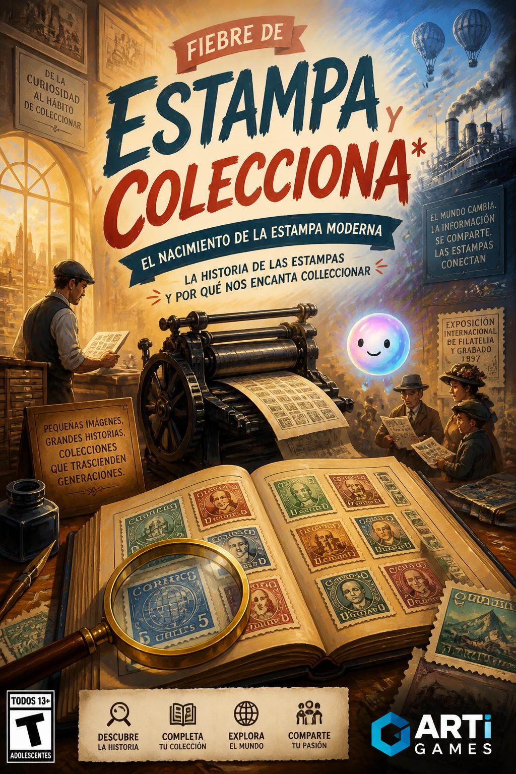 Estampa y Colecciona* (Action-oriented)
* *Fiebre de
