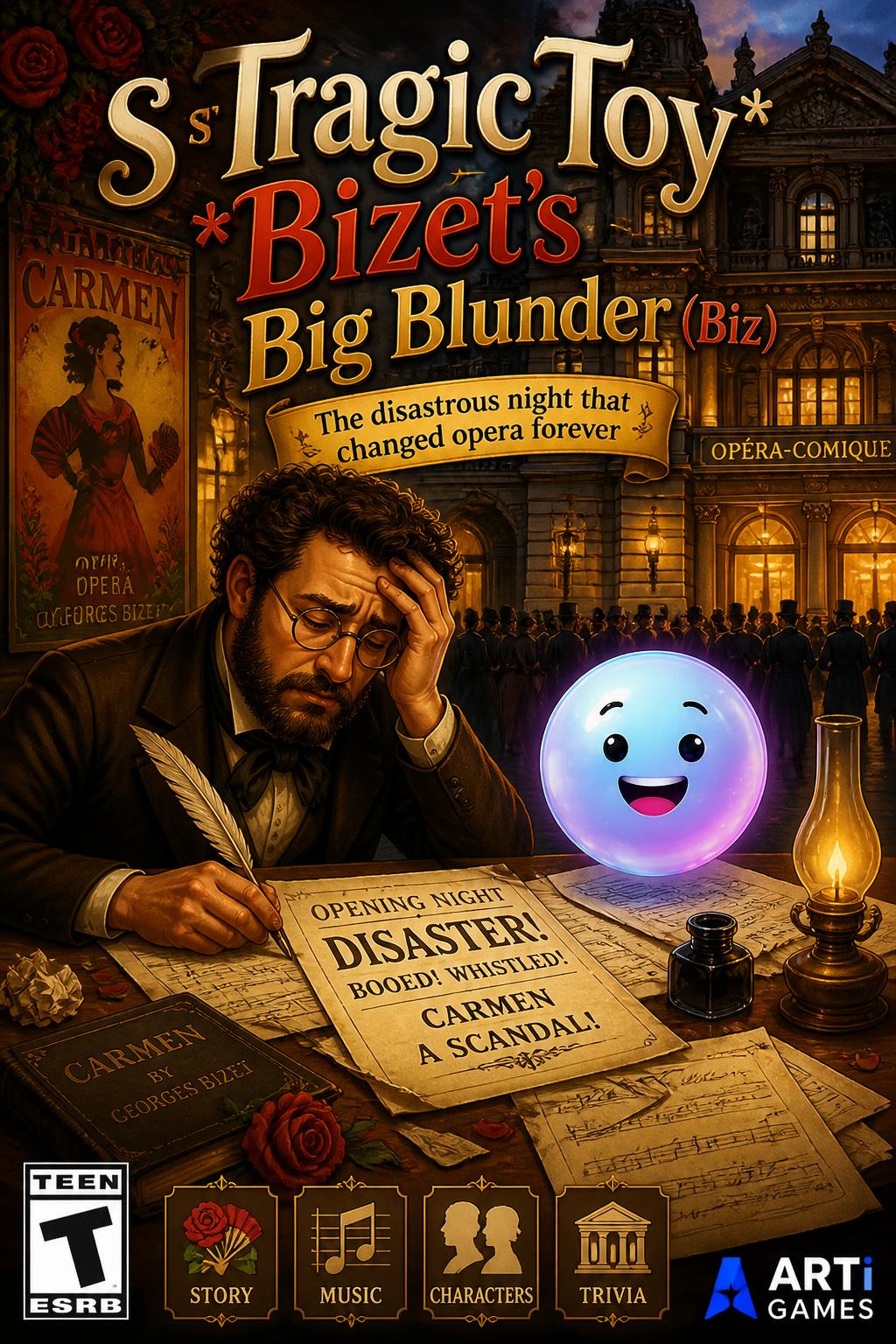 s Tragic Toy*
    *   *Bizet's Big Blunder* (Biz