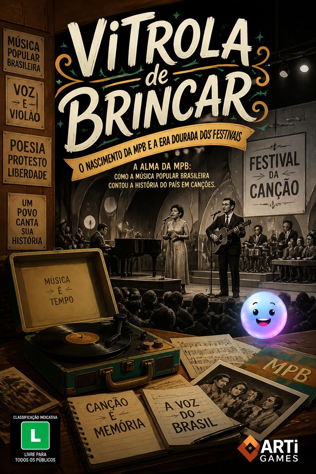 Vitrola de Brincar