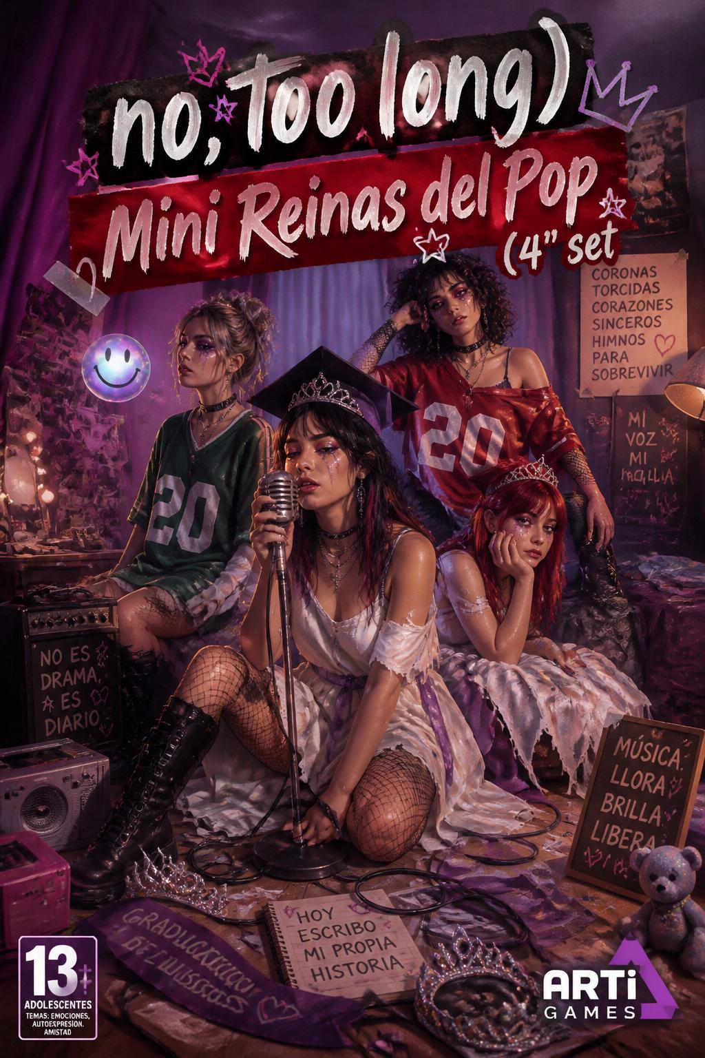 no, too long)
        *   Mini Reinas del Pop (4