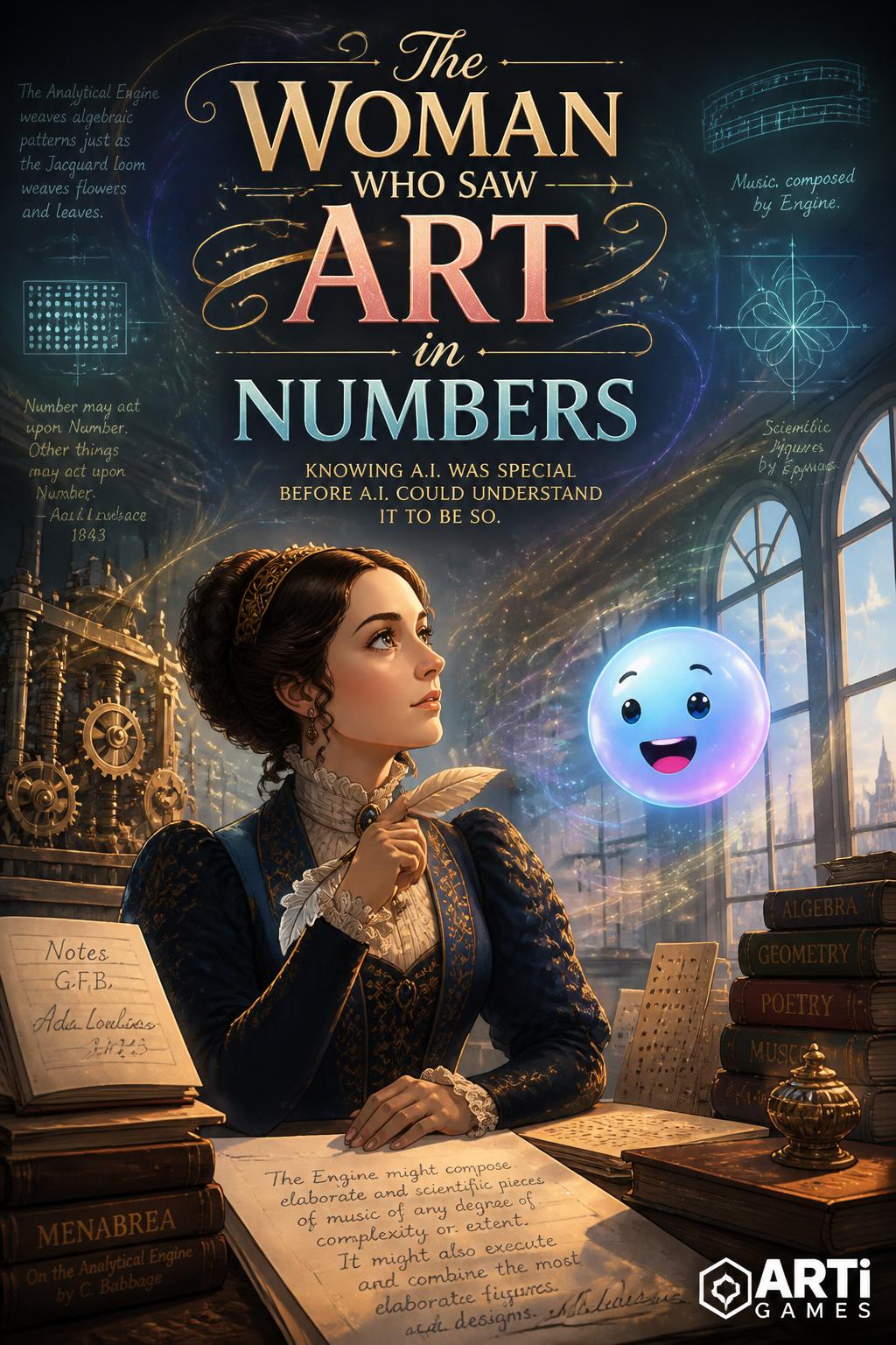 The woman who saw art in numbers