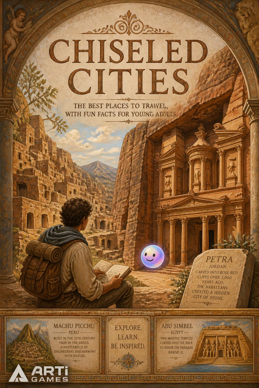 *Chiseled Cities* (2 words, neat, maybe a bit dry)
    *