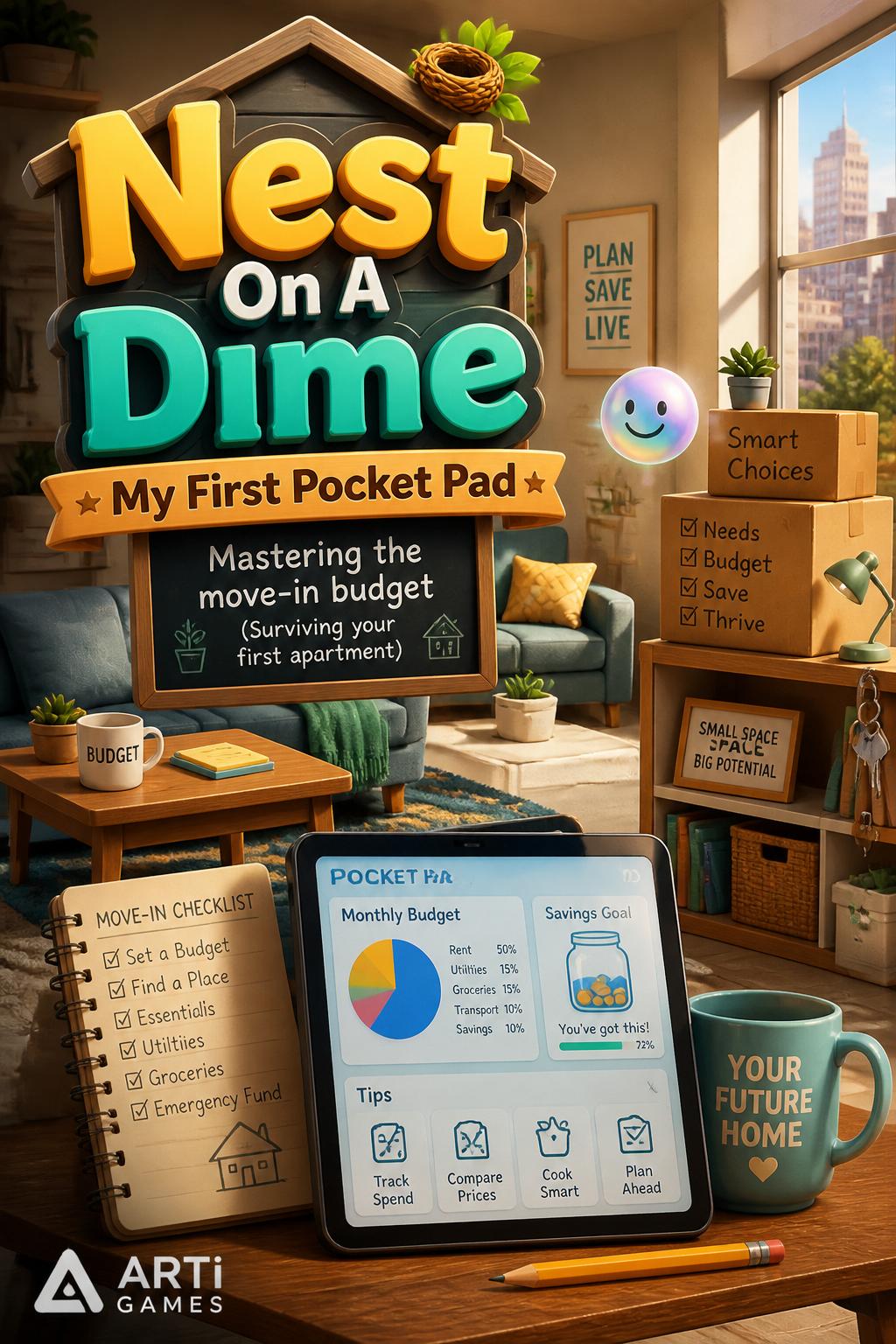 Nest On A Dime
* My First Pocket Pad
*