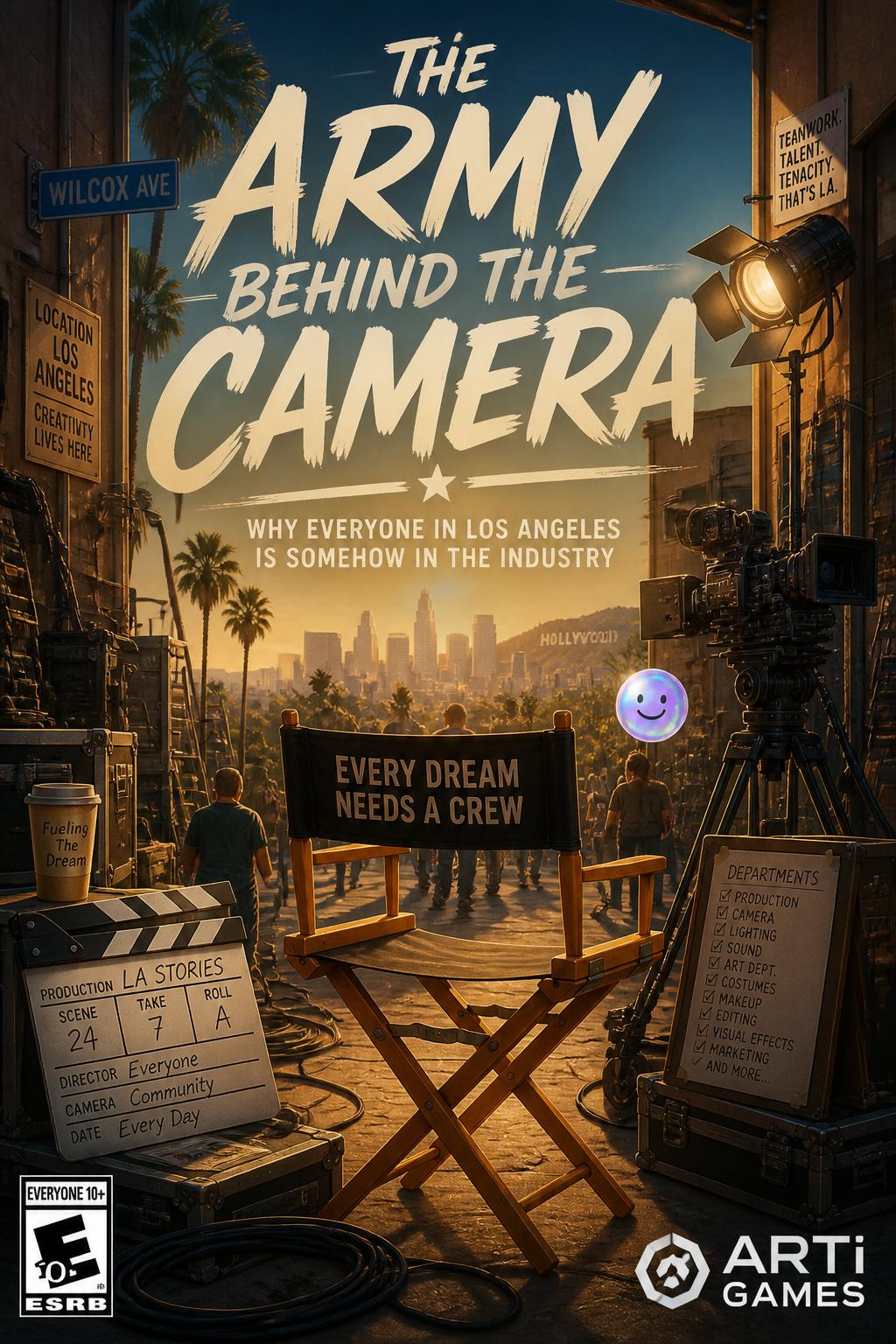 The army behind the camera