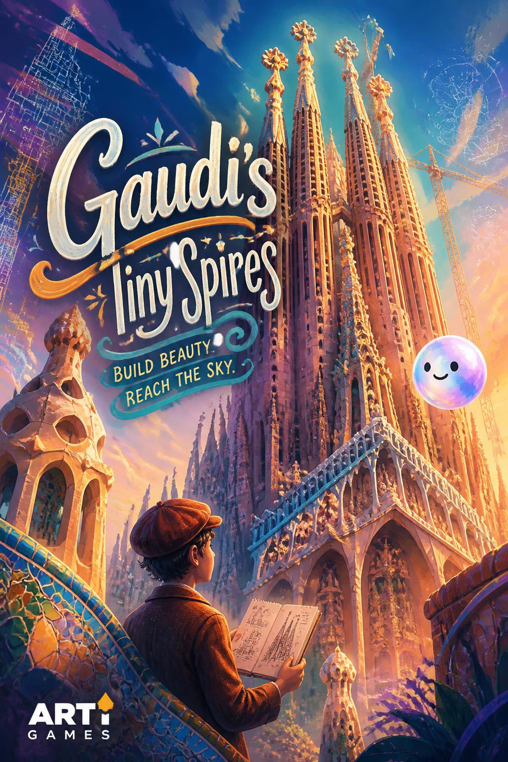 Gaudi's Tiny Spires