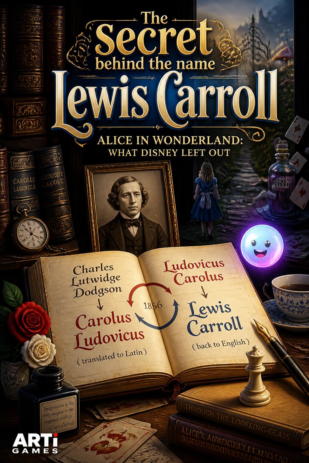 The secret behind the name Lewis Carroll