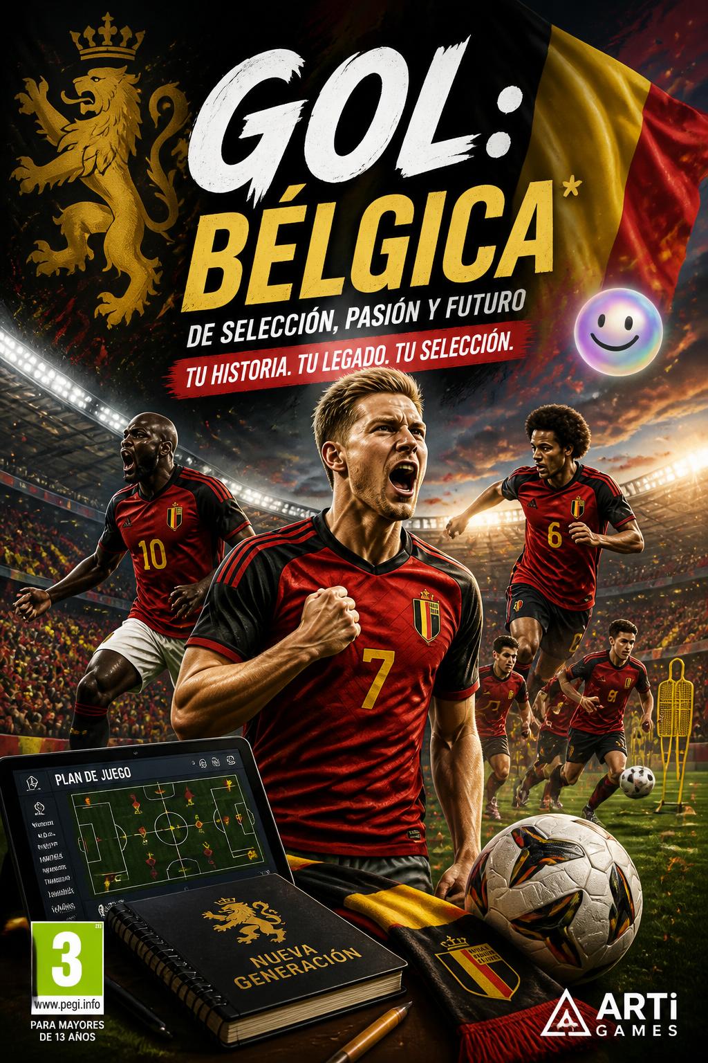Gol: Bélgica* (4 words) - Very interactive toy feel.
    *