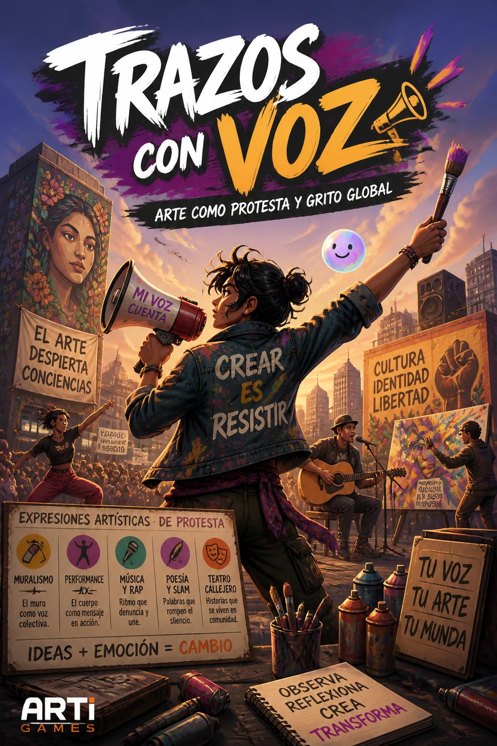 (Good, action-oriented)
    *   *Trazos con Voz* (
