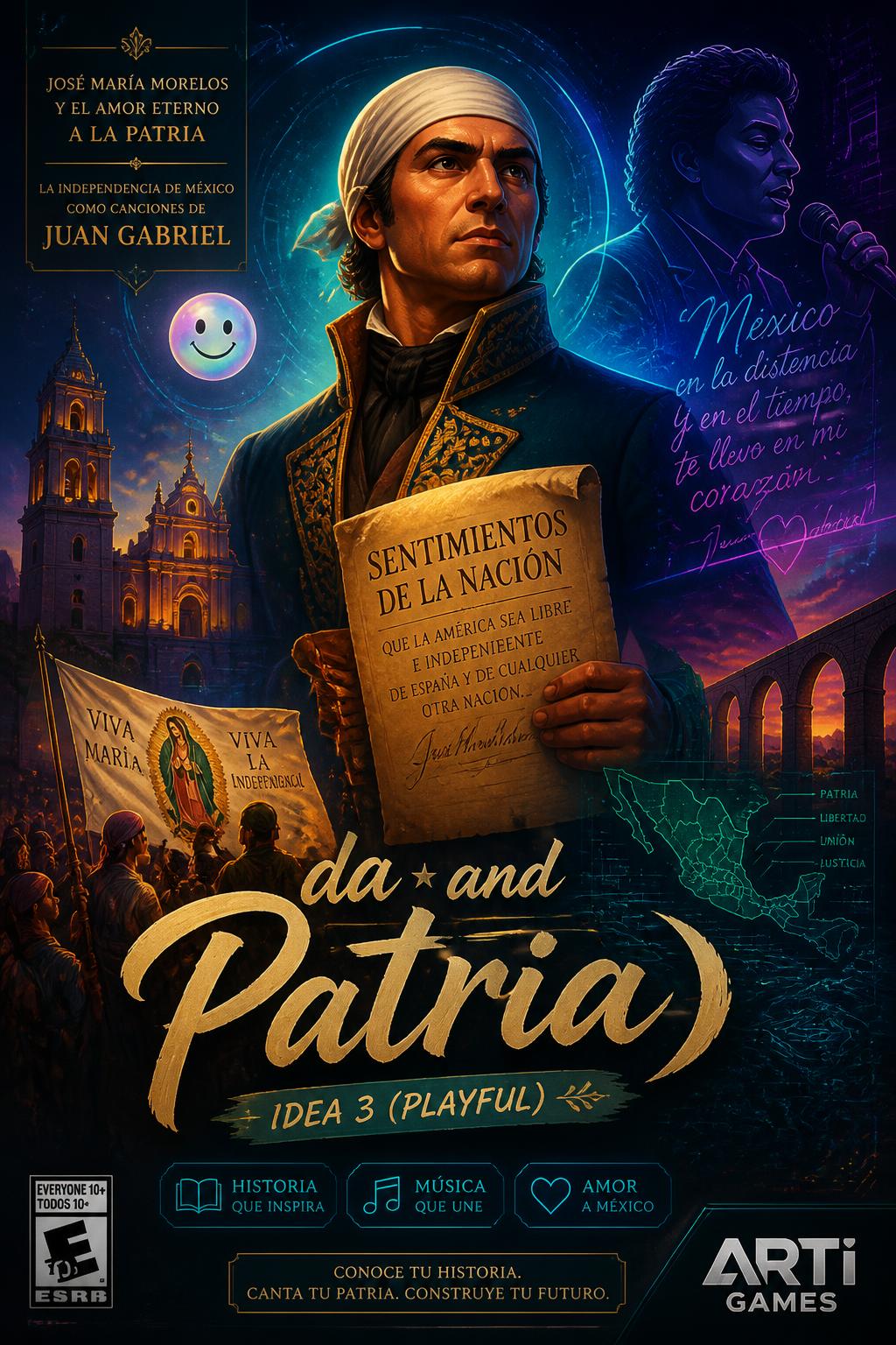 da and Patria)
    *   *Idea 3 (Playful