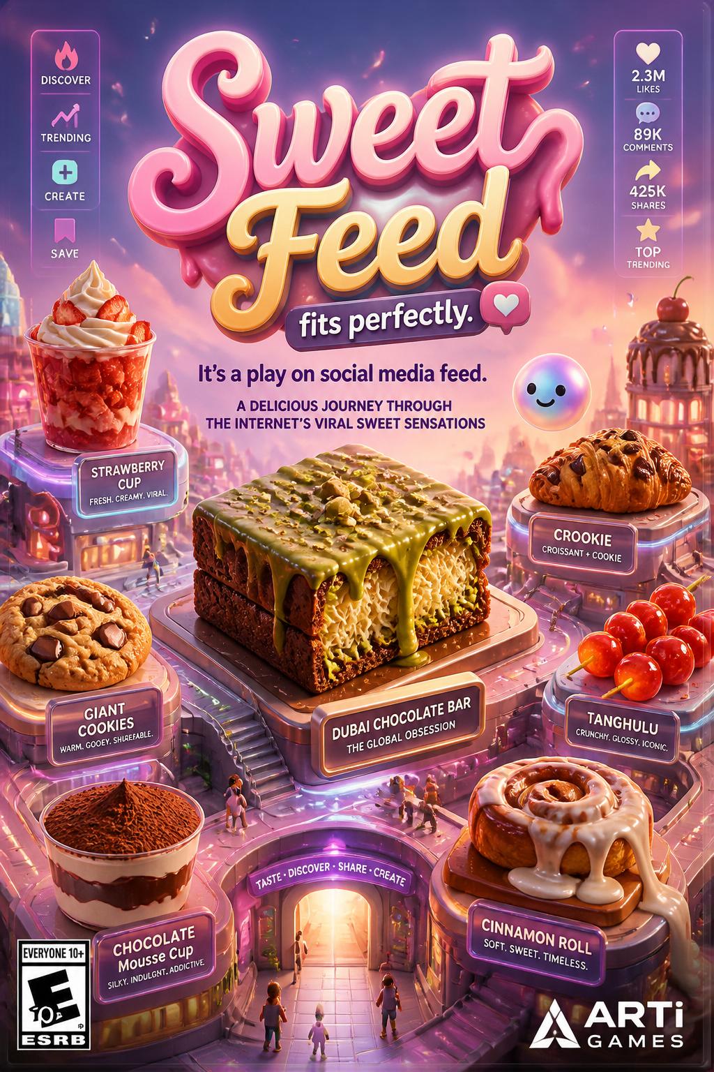 Sweet Feed fits perfectly. It's a play on social media feed