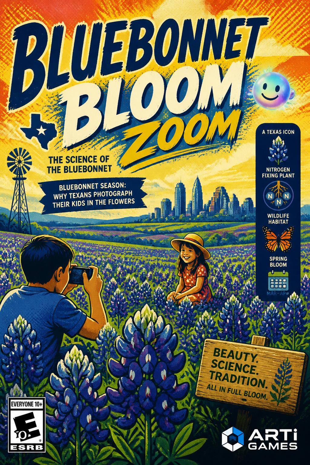 Bluebonnet Bloom Zoom
