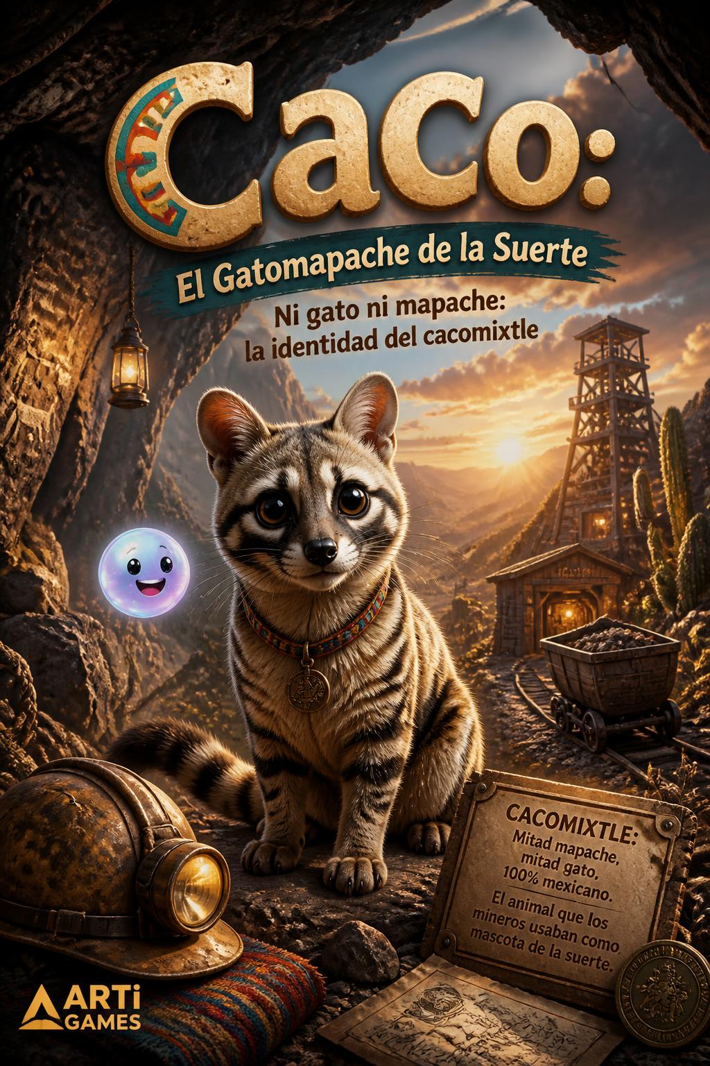 Caco: El Gatomapache de la Suerte