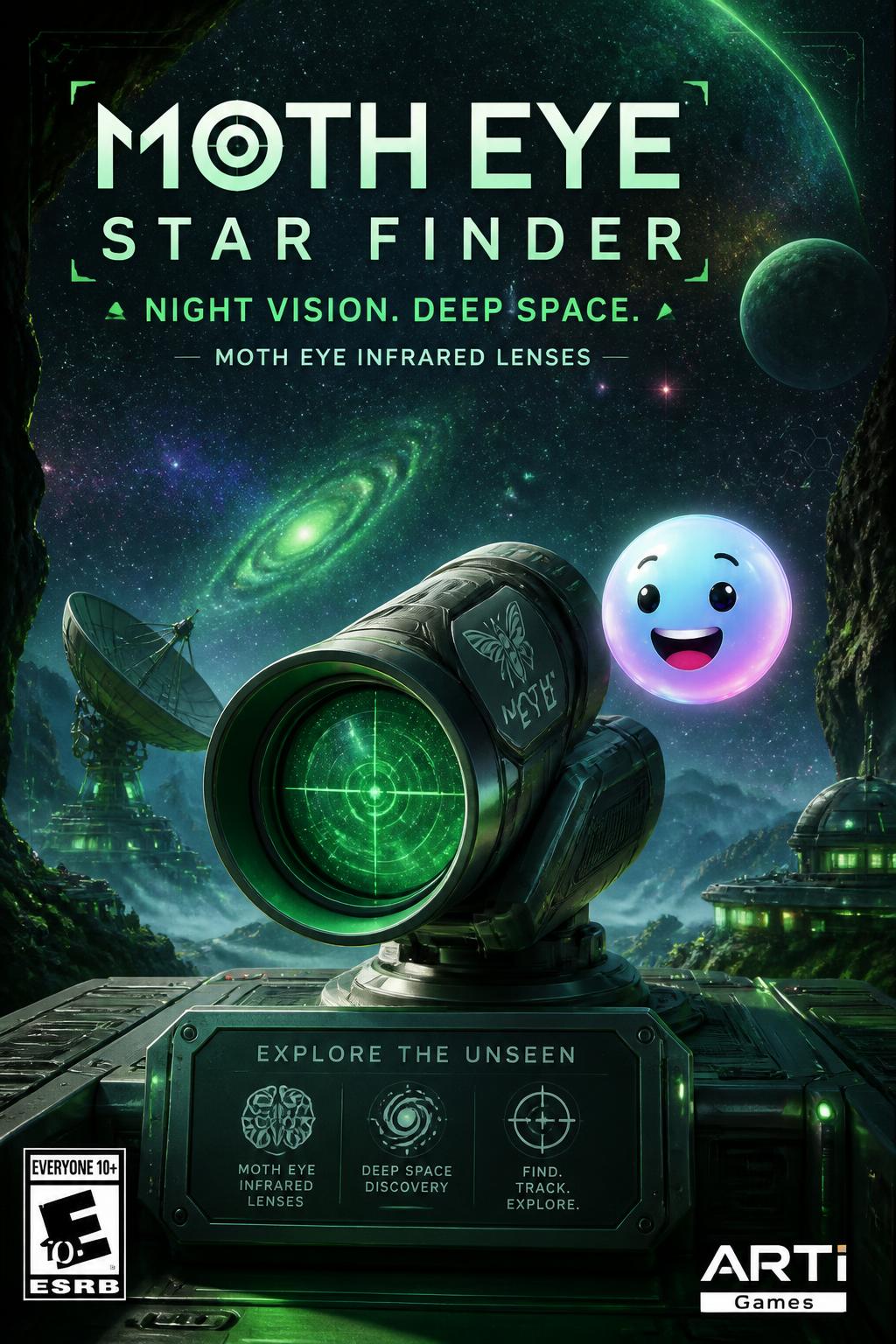Moth Eye Star Finder
