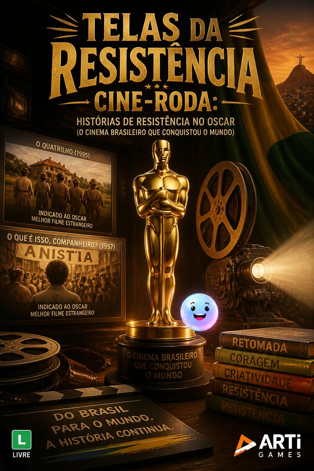 Telas da Resistência (3 words)
        *   Cine-Roda: