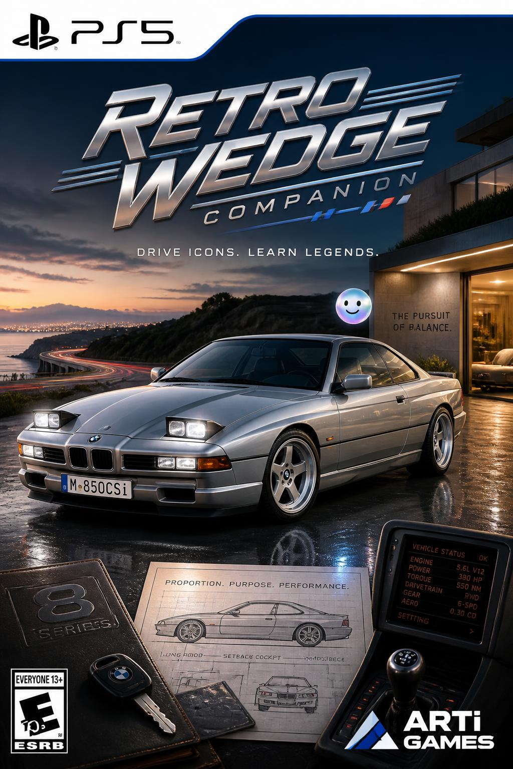 Retro Wedge Companion