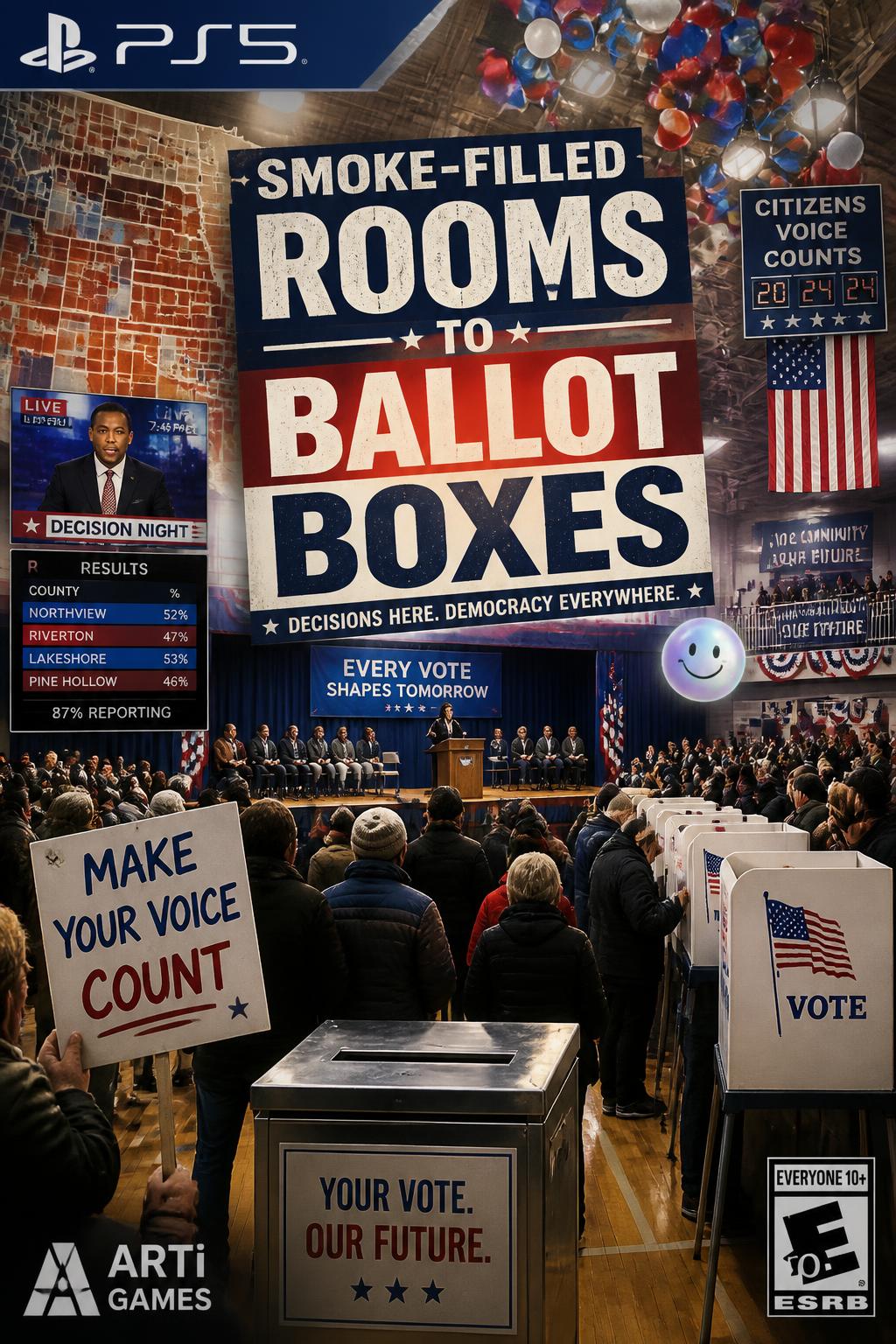 Smoke-filled rooms to ballot boxes