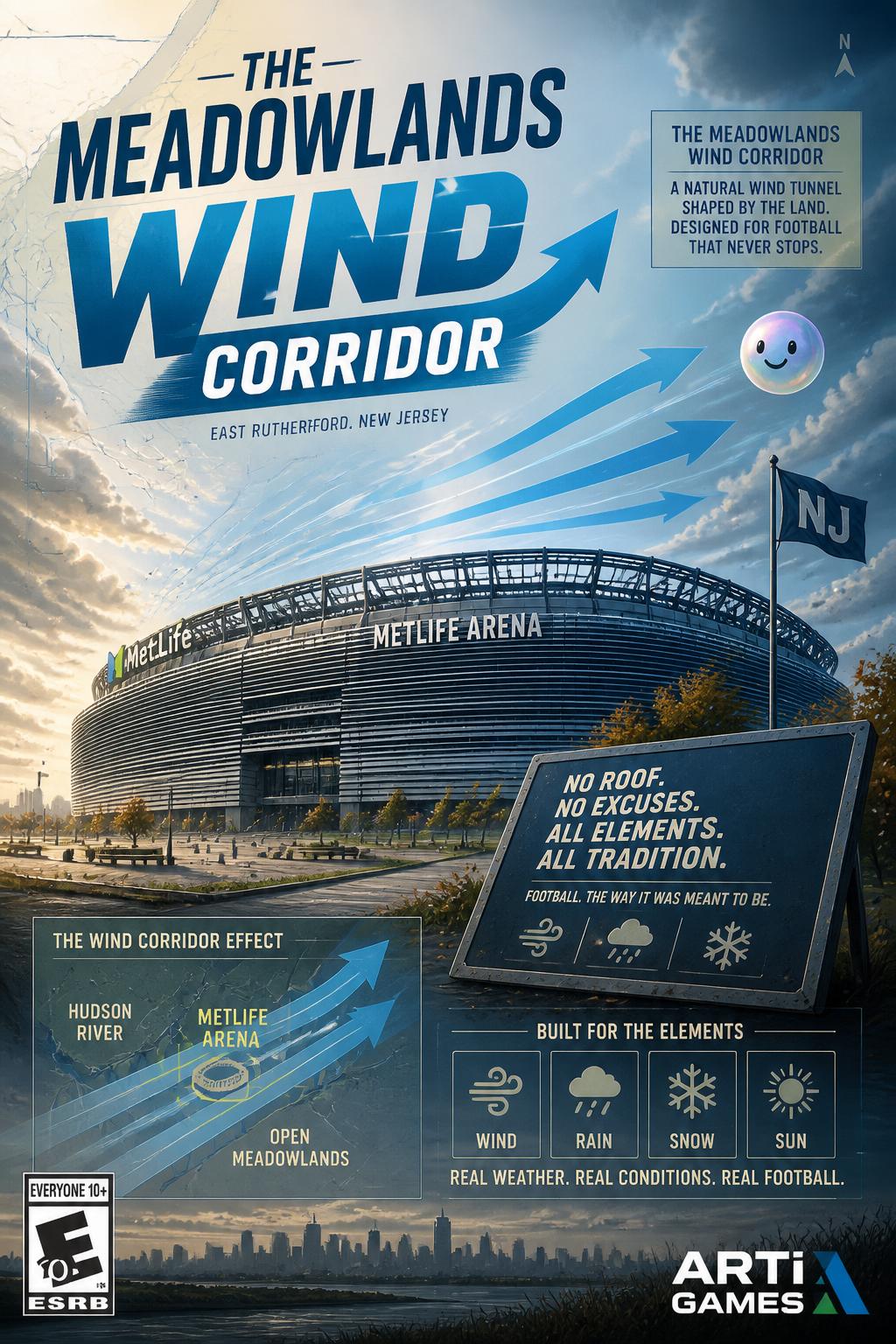 The Meadowlands wind corridor