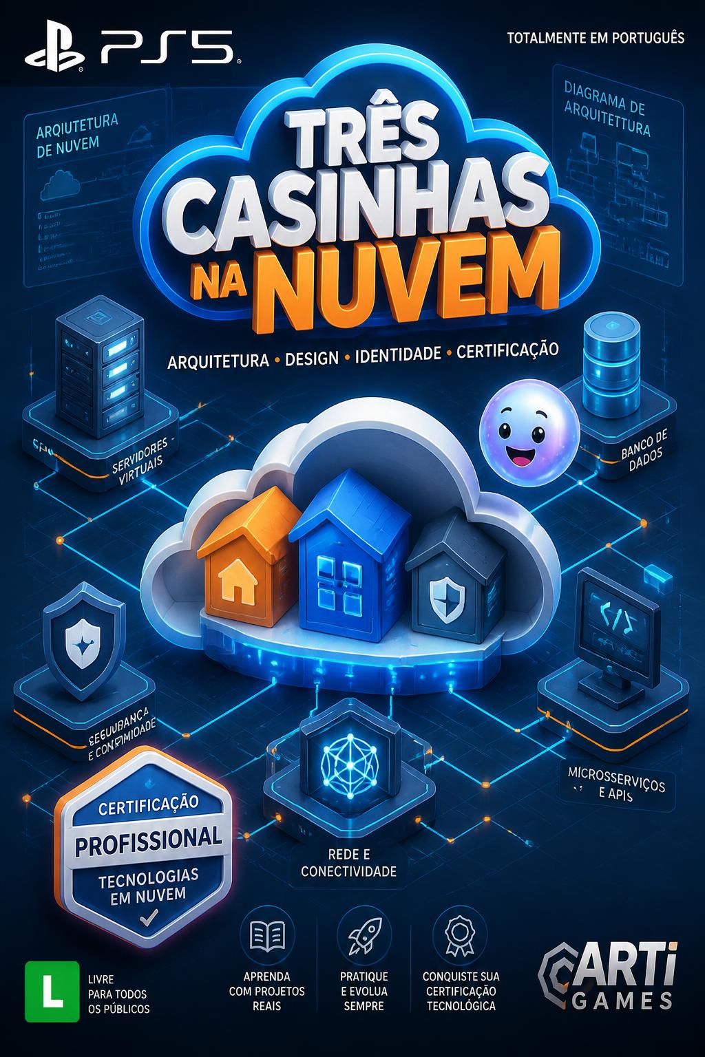 Três Casinhas na Nuvem