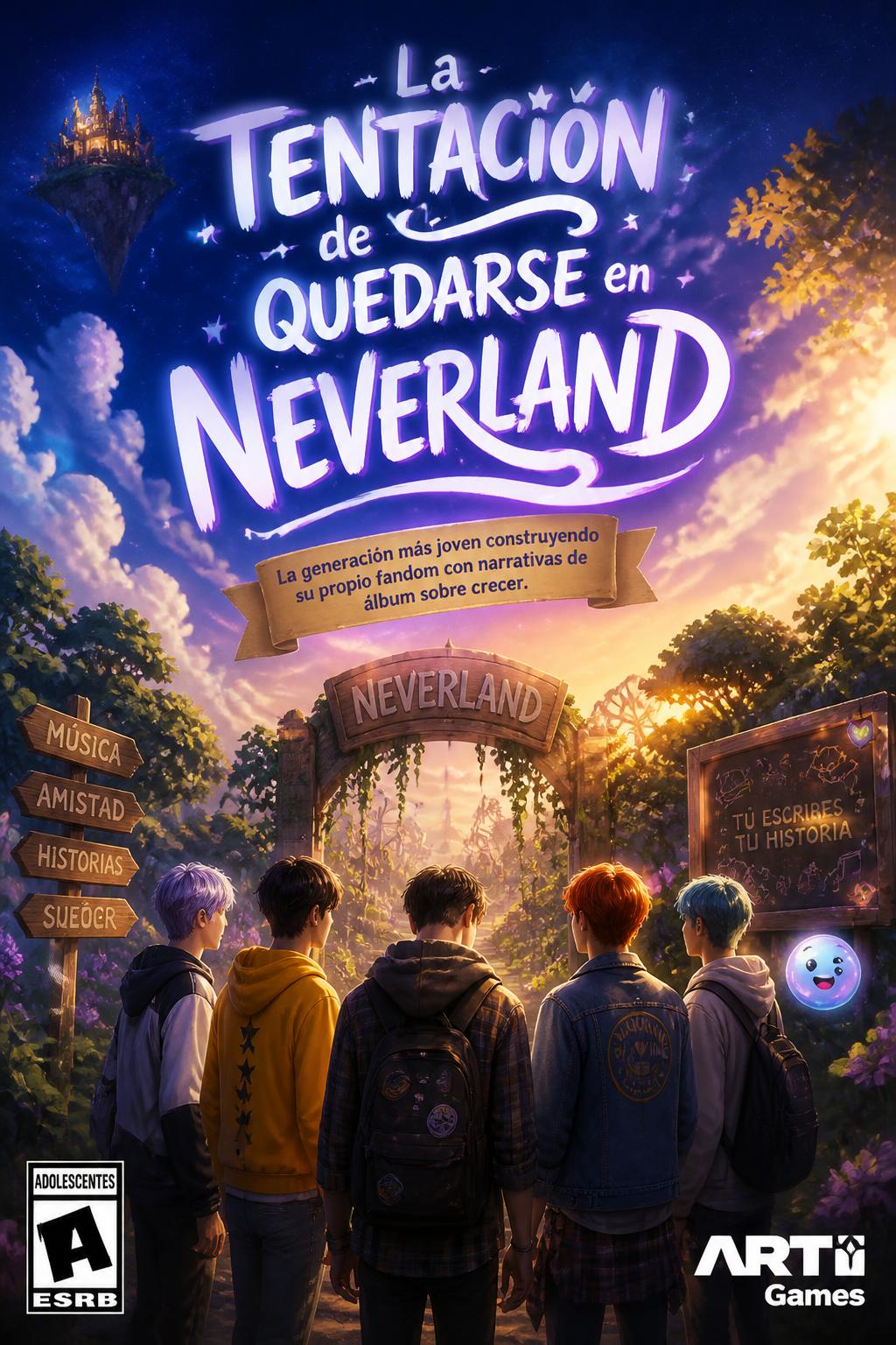 La tentación de quedarse en Neverland
