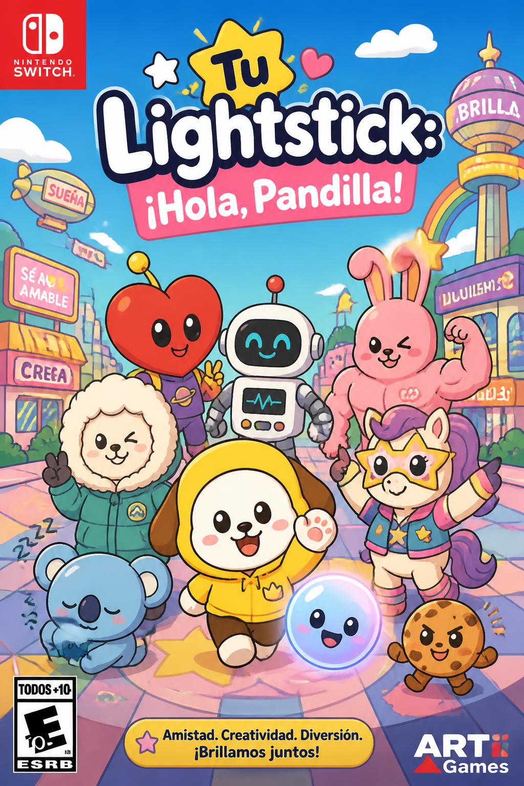 Tu Lightstick: ¡Hola, Pandilla!
