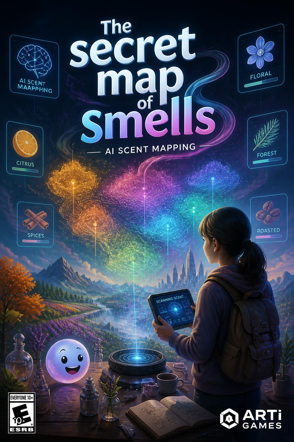 The secret map of smells