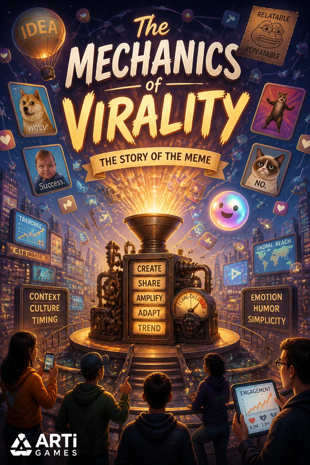The mechanics of virality