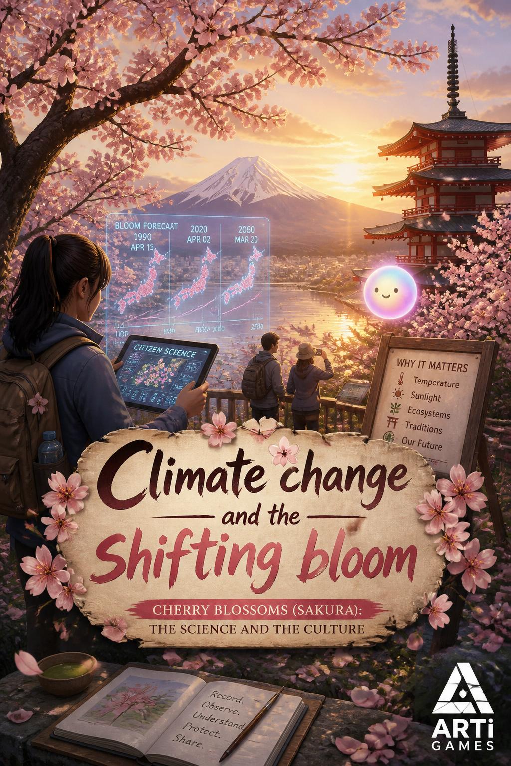 Climate change and the shifting bloom
