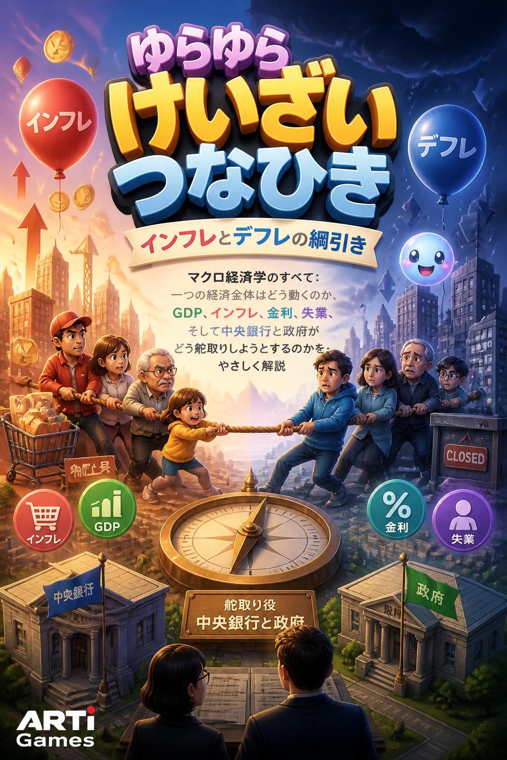 ゆらゆら けいざい つなひき