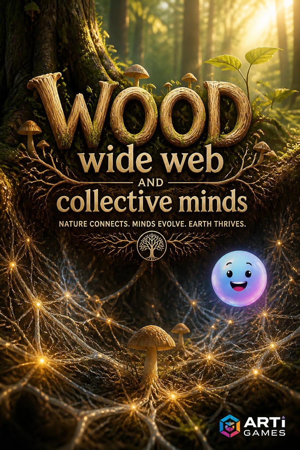Wood wide web and collective minds