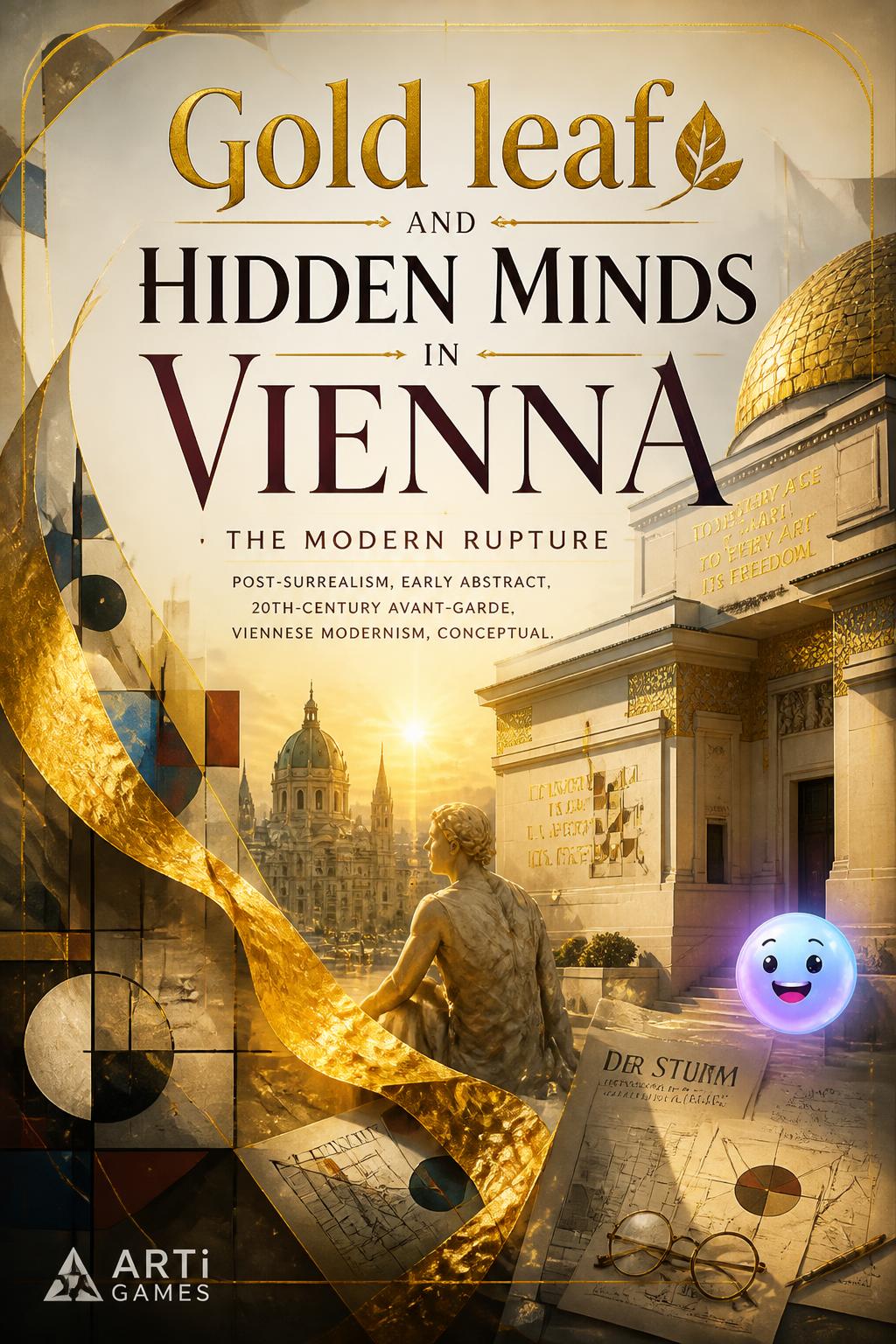 Gold leaf and hidden minds in Vienna