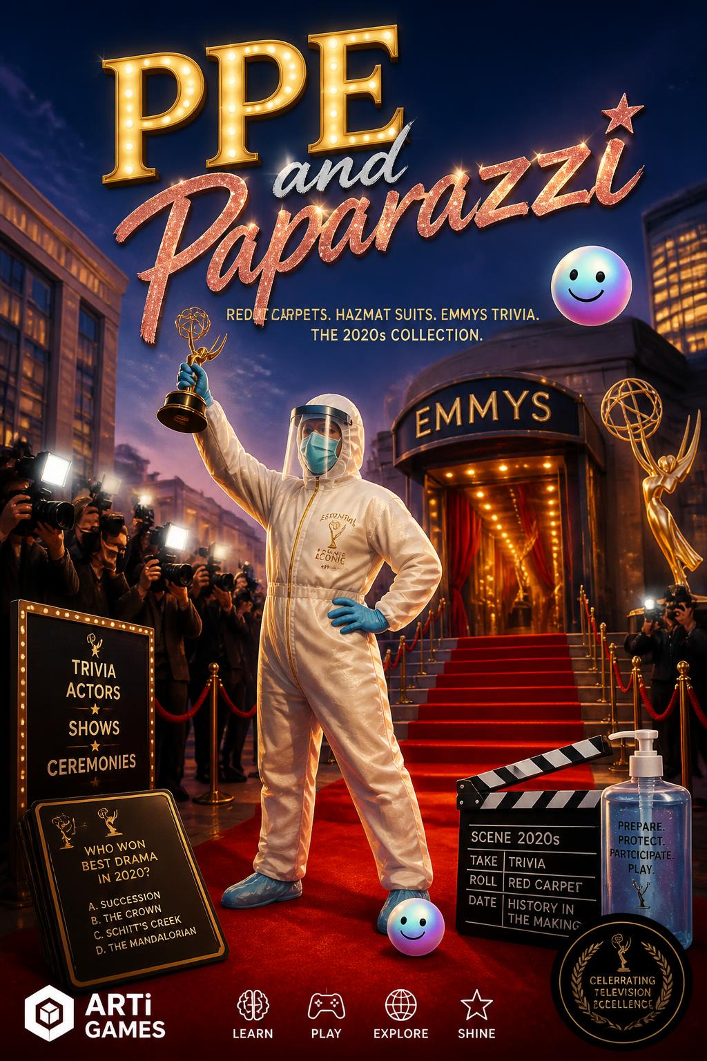 Red carpets and hazmat suits