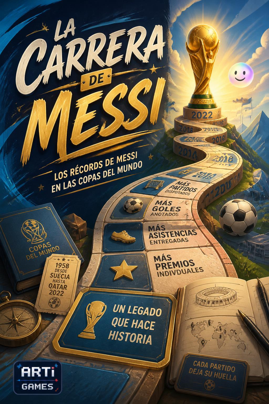 La Carrera de Messi