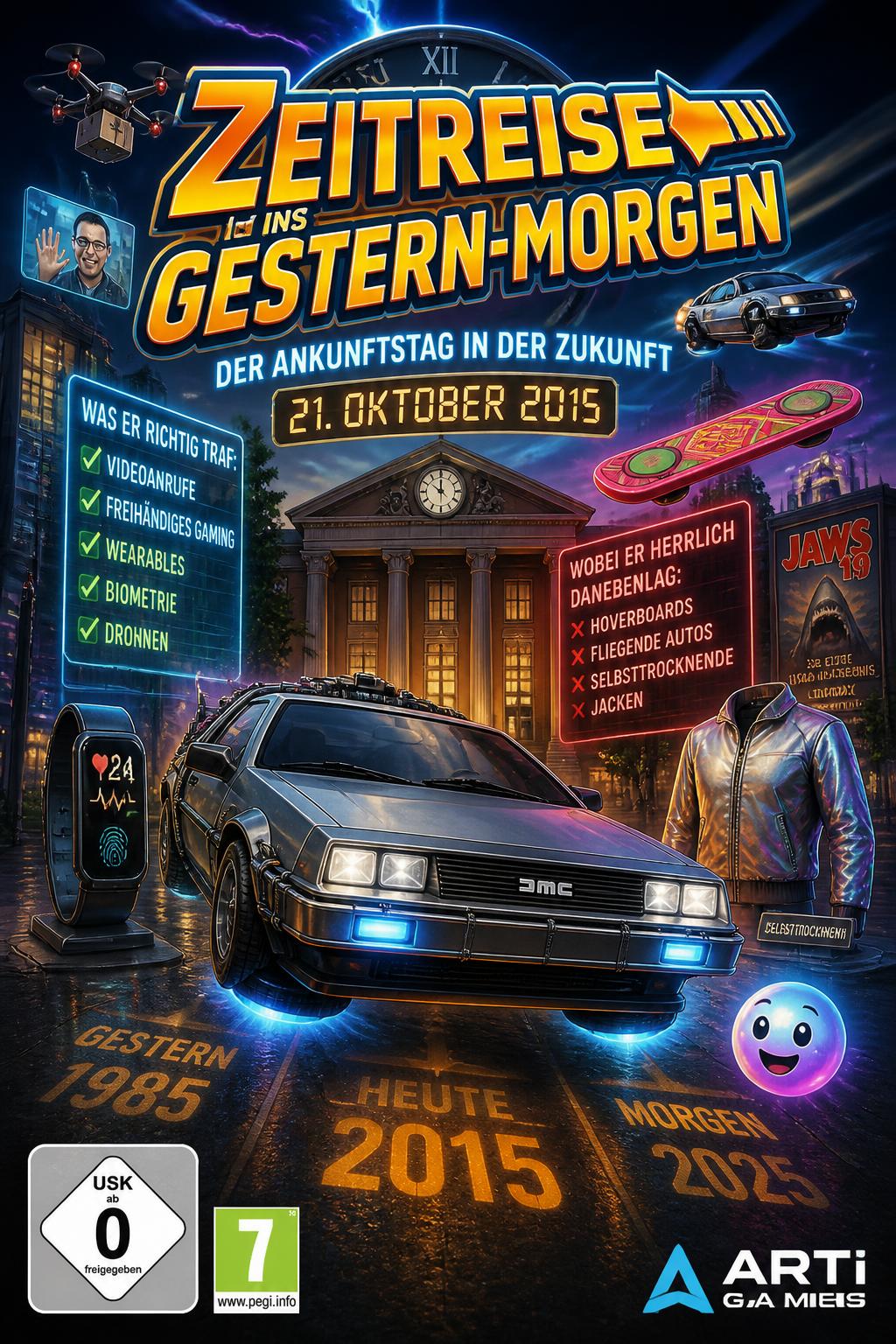 Zeitreise ins Gestern-Morgen