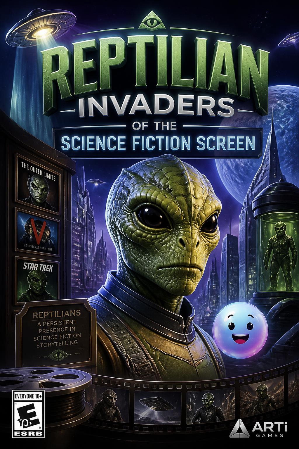 Reptilian invaders of the science fiction screen