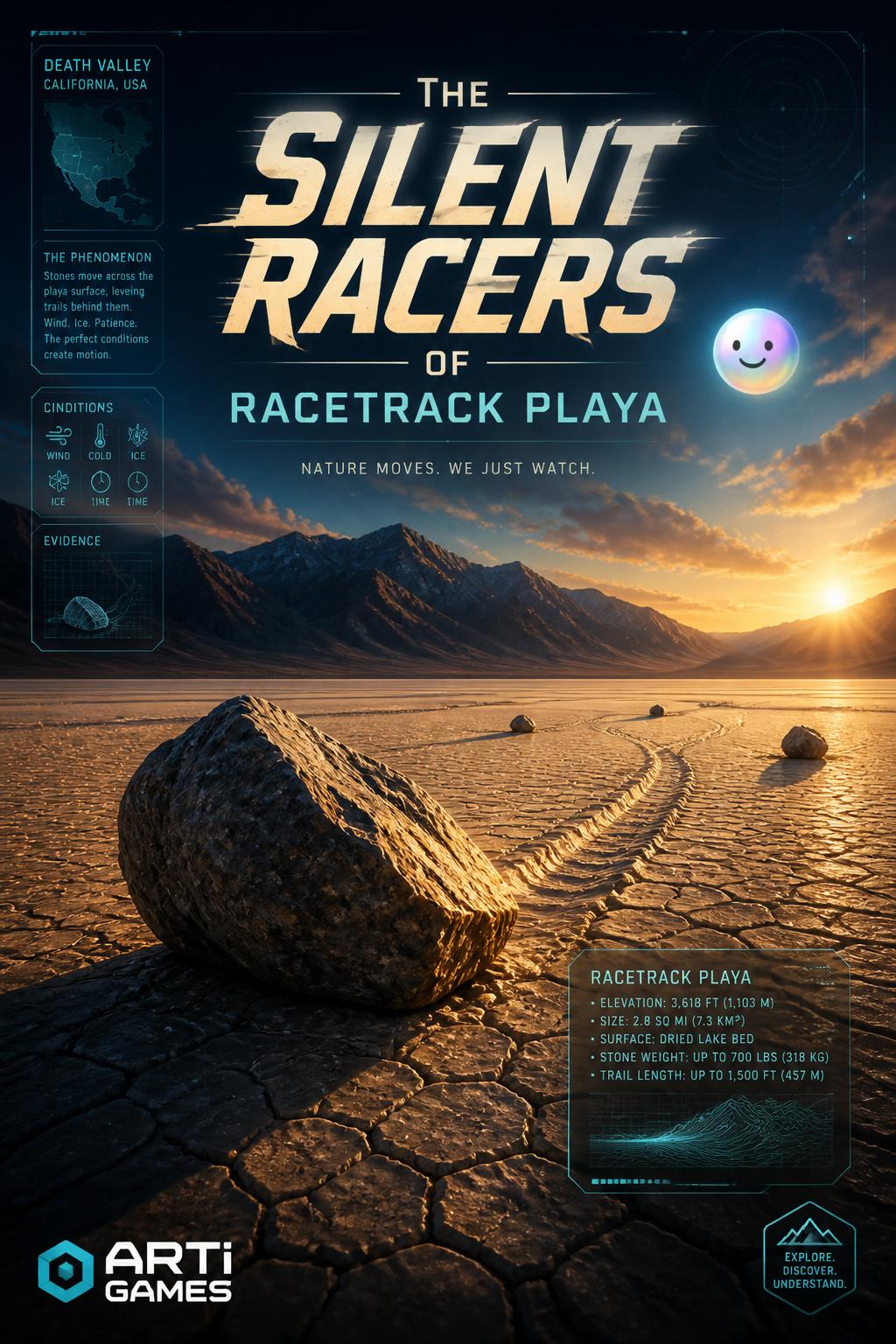 The silent racers of Racetrack Playa