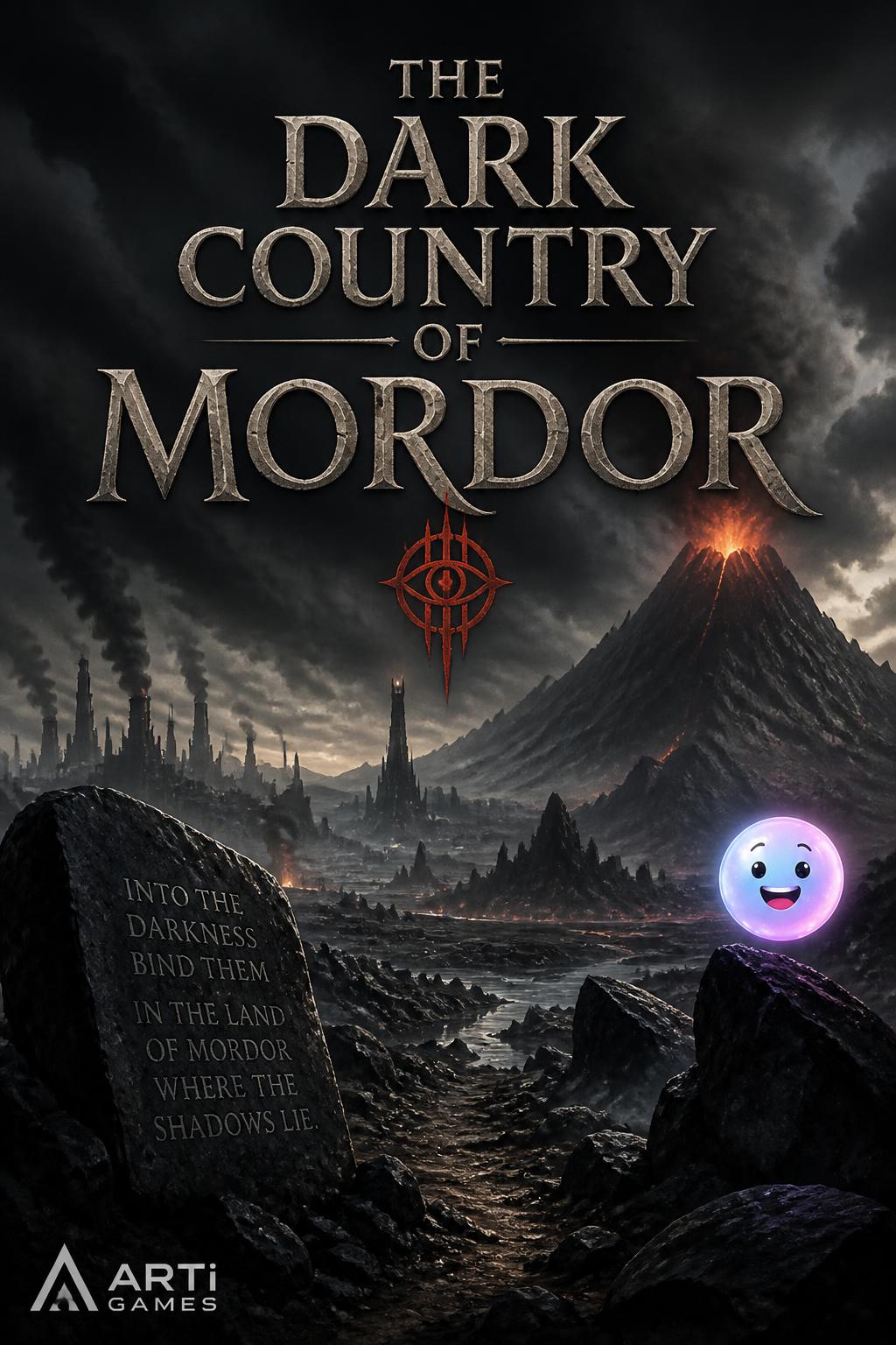 The dark country of Mordor