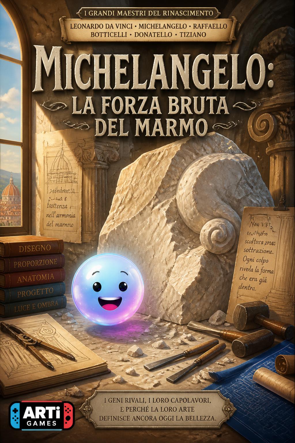 Michelangelo: la forza bruta del marmo