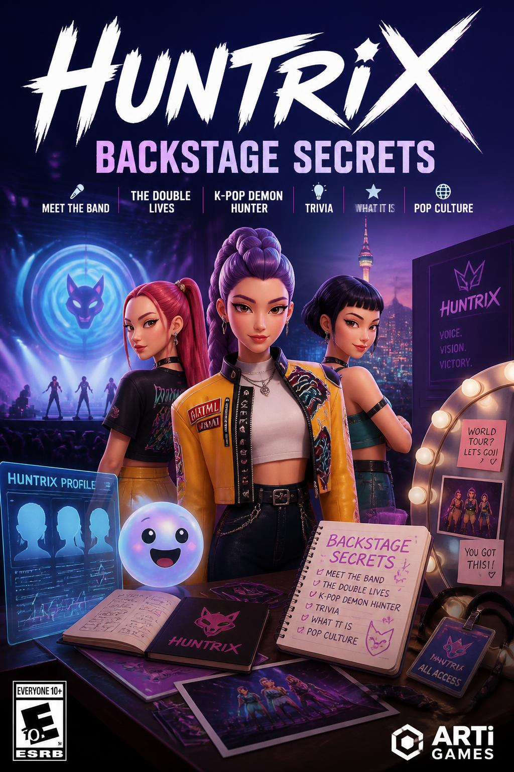 Huntrix Backstage Secrets
