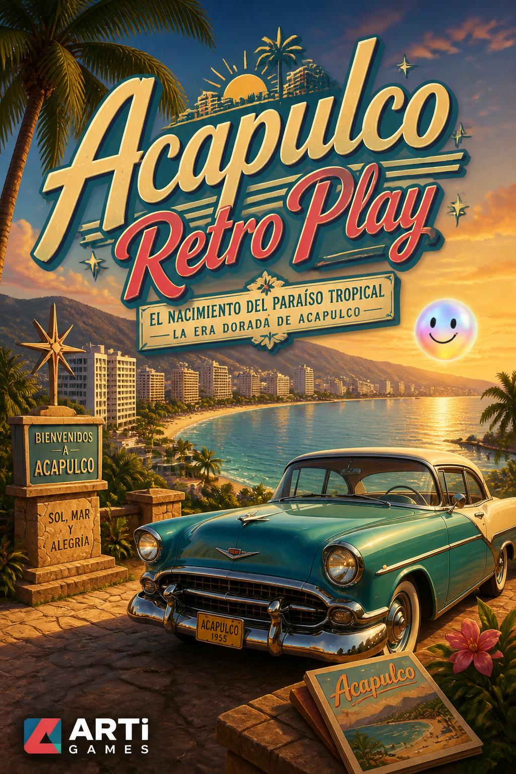 3 words)
    *   *Acapulco Retro Play* (