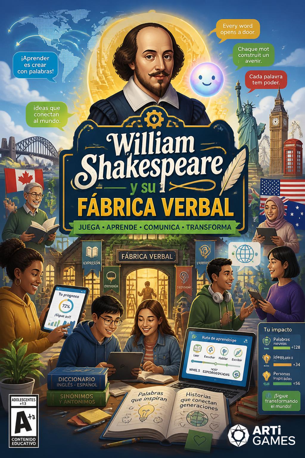 William Shakespeare y su fábrica verbal