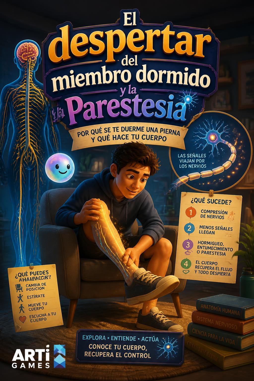 El despertar del miembro dormido y la parestesia