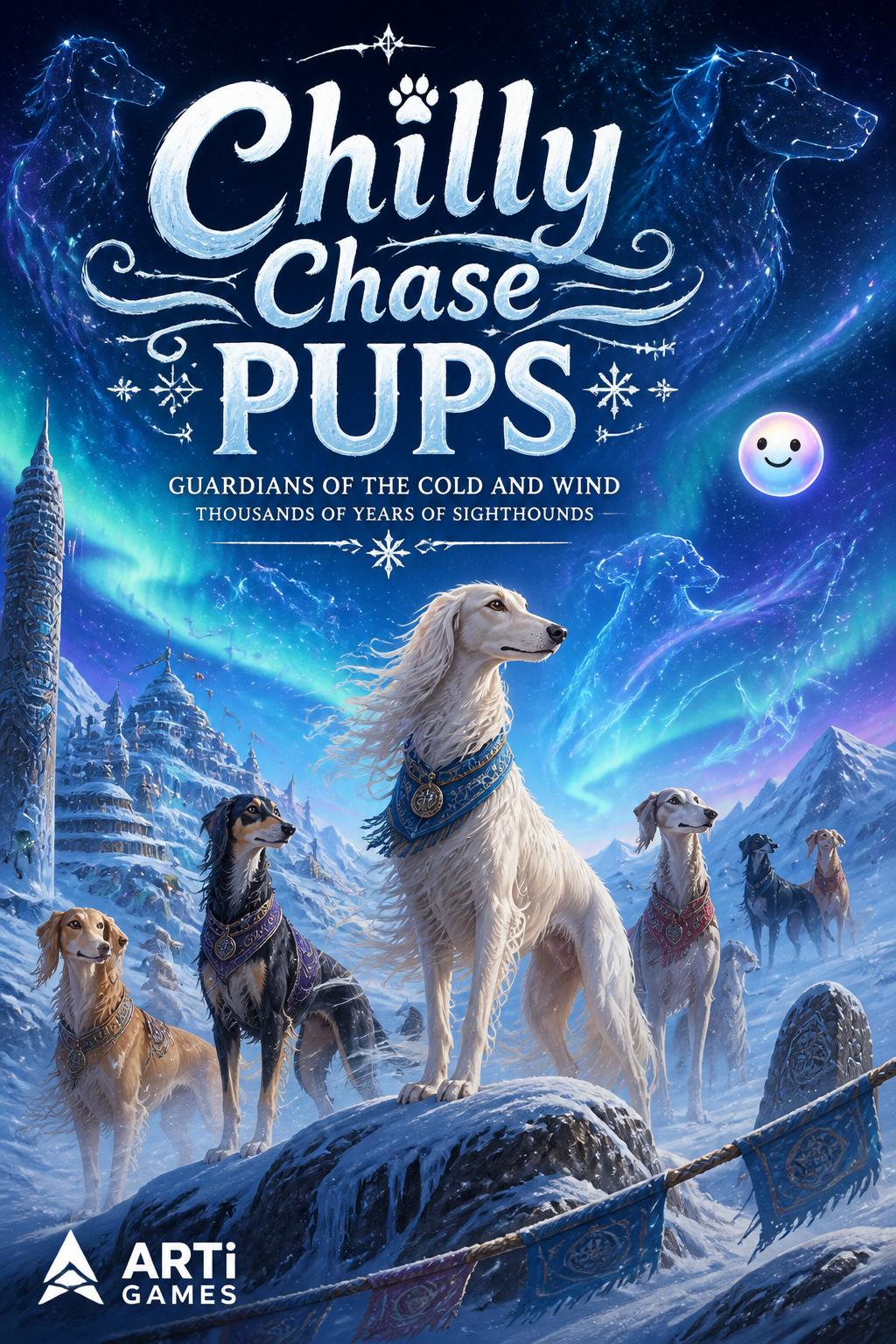 *: A bit generic.
    *   *Chilly Chase Pups*: Cute,