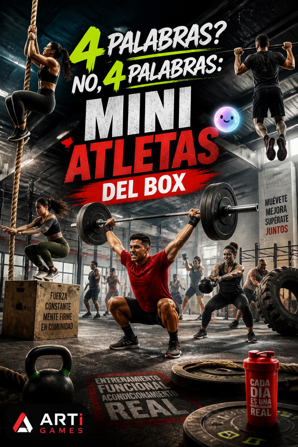 4 words? No, 4 words: Mini Atletas del Box).
        *   
