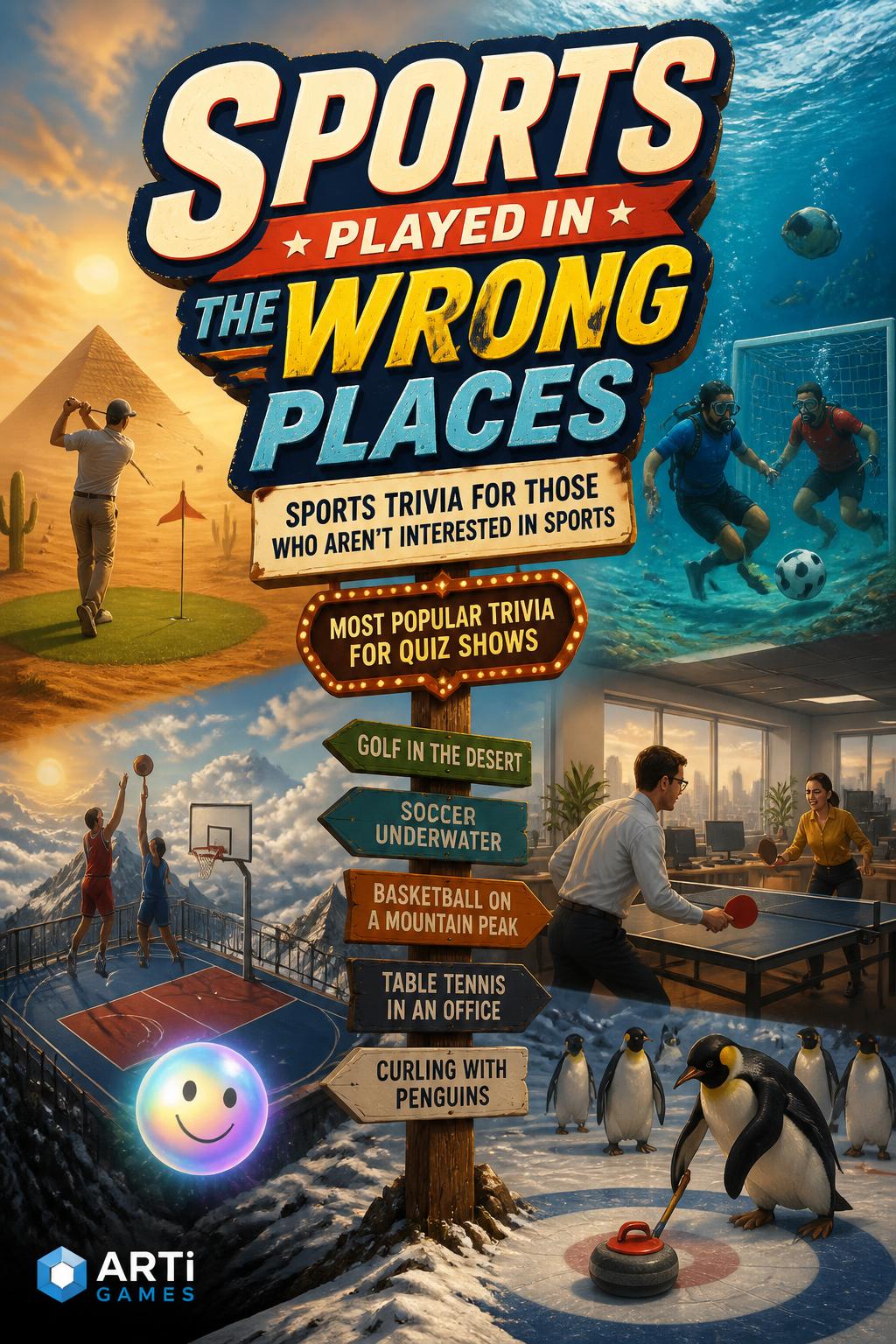 Sports played in the wrong places