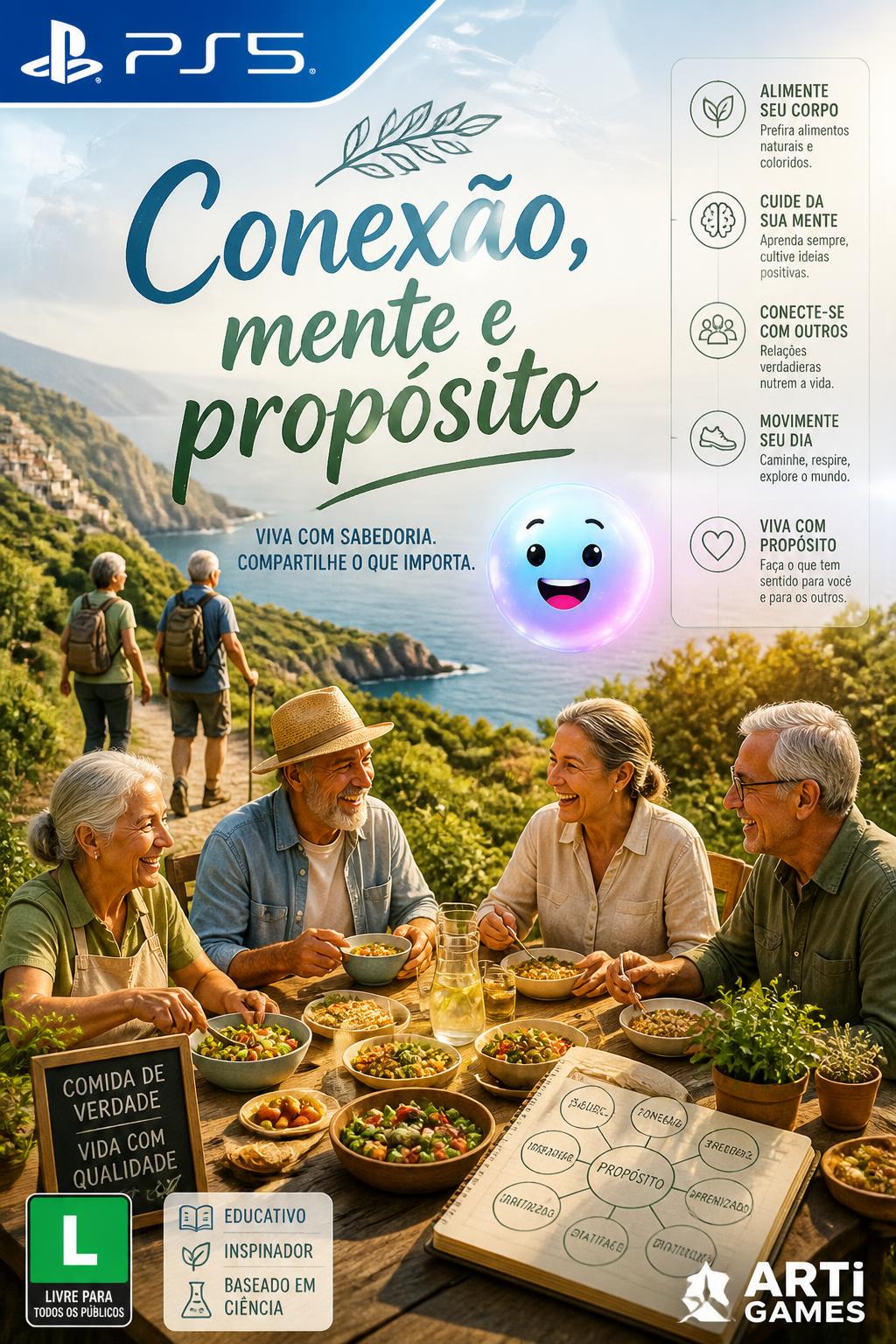 Conexão, mente e propósito