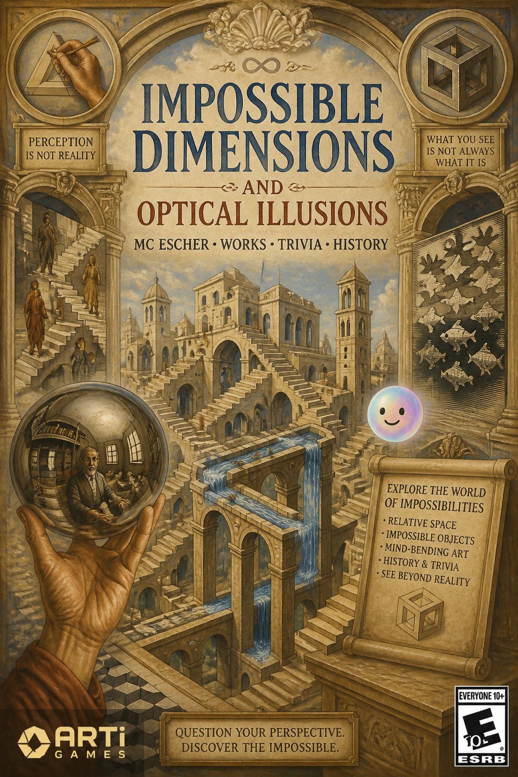 Impossible dimensions and optical illusions