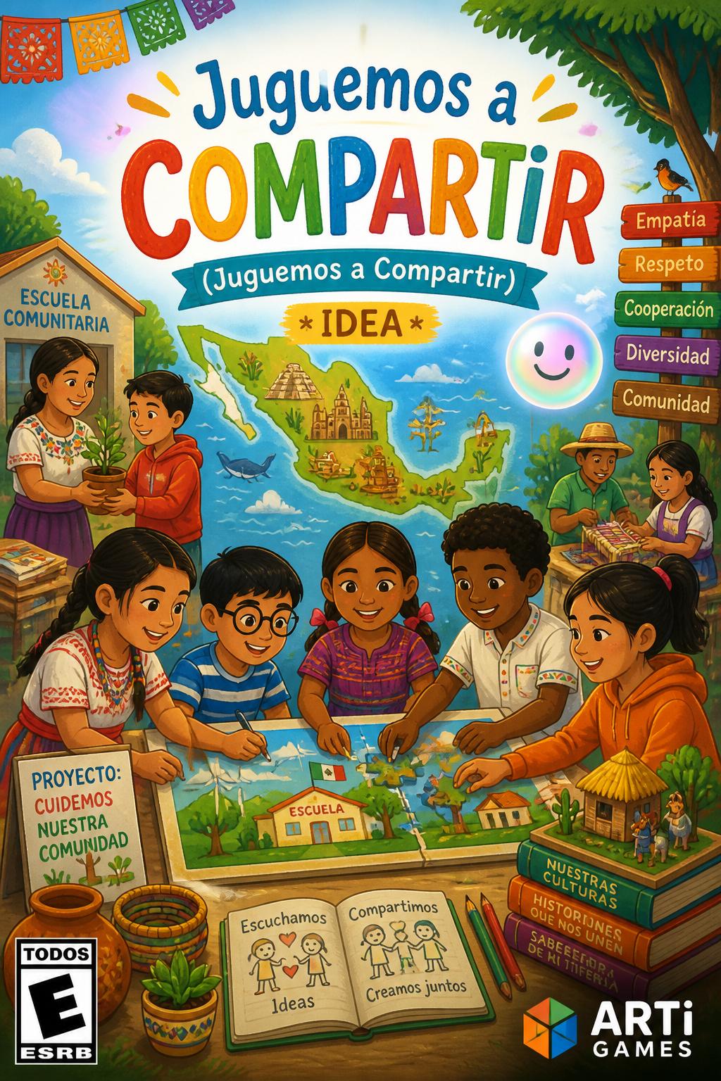 Juguemos a Compartir (Let's play sharing)
    *   *Idea