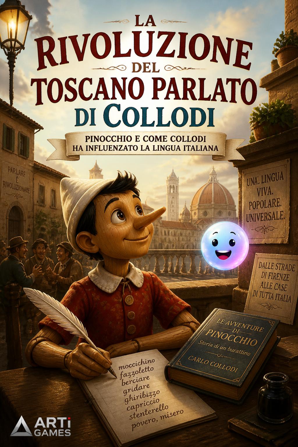 La rivoluzione del toscano parlato di Collodi