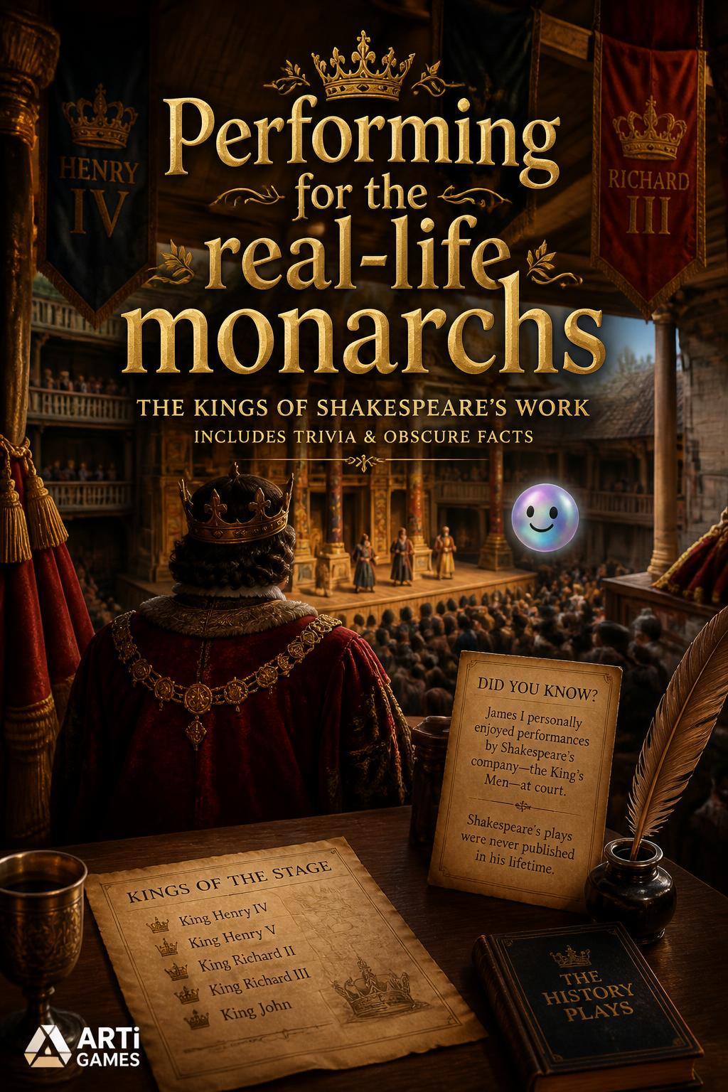 Performing for the real-life monarchs