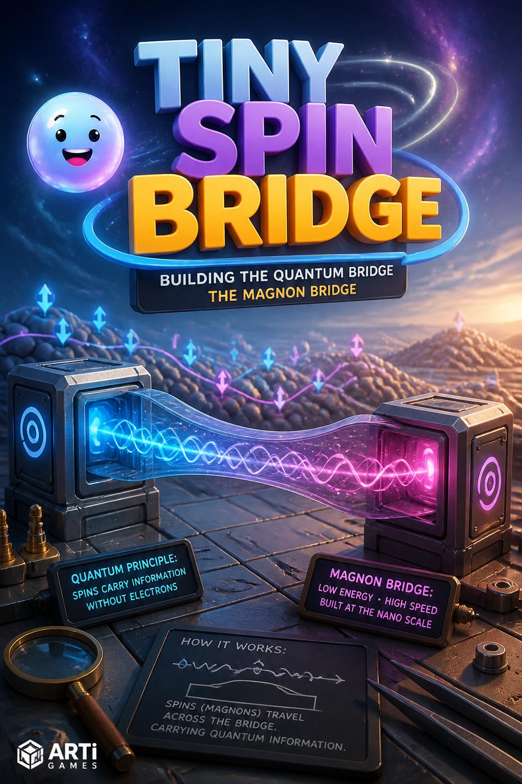 Tiny Spin Bridge
